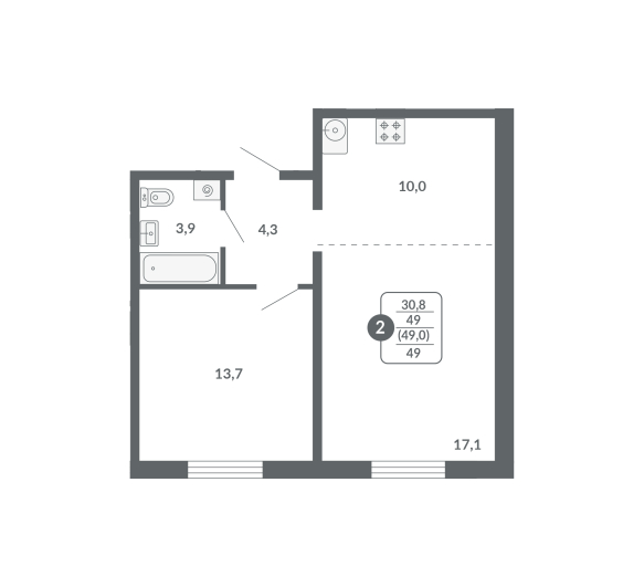 План квартиры